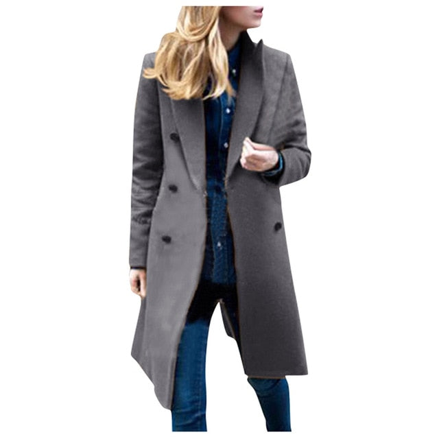 Luxus Wintermantel Damen Designer Qualität