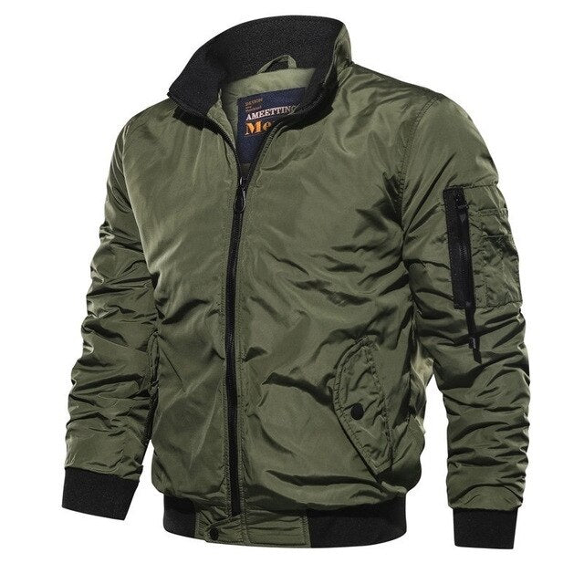 MARC - Moderne Windbreaker Bomberjacke - IdealeKleiden