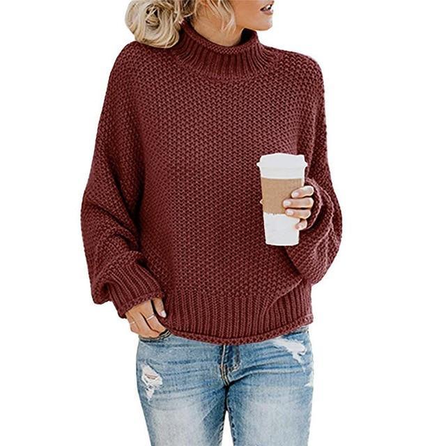 Stylischer Pullover Damen Warm Elegant