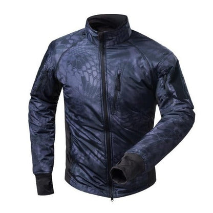 Herren Camo-Jacke Wasserdicht Outdoor