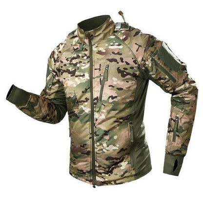 Herren Camo-Jacke Wasserdicht Outdoor