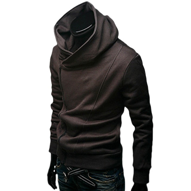 PAOLOS - Warmes Winter Sweatshirt mit Reißverschluss