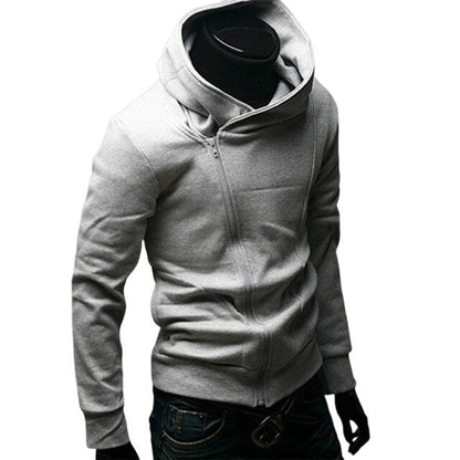 PAOLOS - Warmes Winter Sweatshirt mit Reißverschluss