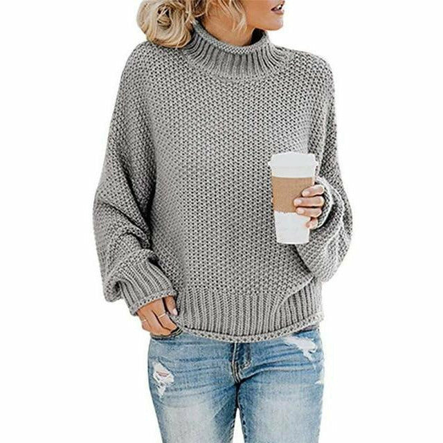 Lässiger Strickpullover Bequem Modern