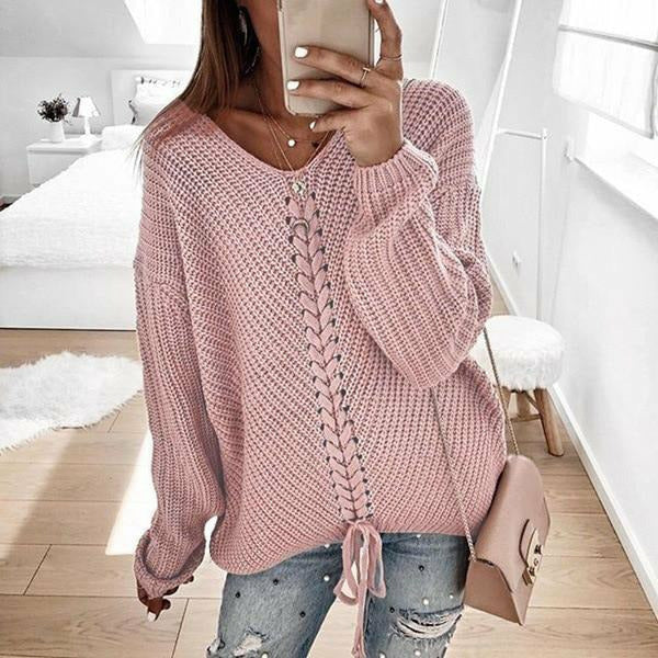 Bequemer Pullover für Frauen Relaxed Style - IdealeKleiden