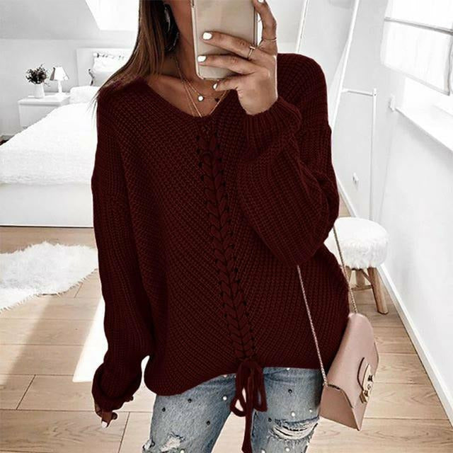 Bequemer Pullover für Frauen Relaxed Style