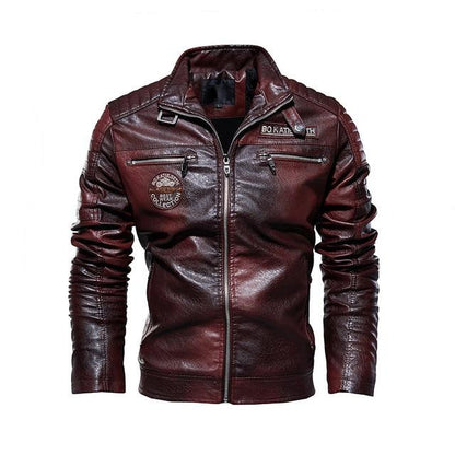 Lederjacke Elegant Schwarz Premium Qualität