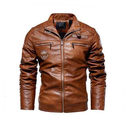 Lederjacke Elegant Schwarz Premium Qualität