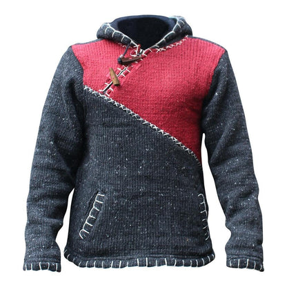 Superweicher Strickpullover im Retro-Look