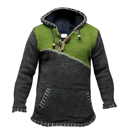 Superweicher Strickpullover im Retro-Look