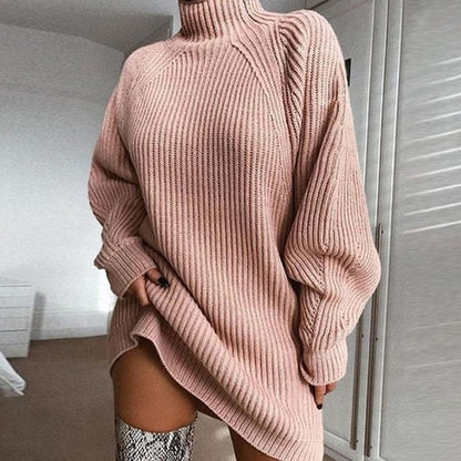Kuscheliger Strickpullover Weich Herbst Winter