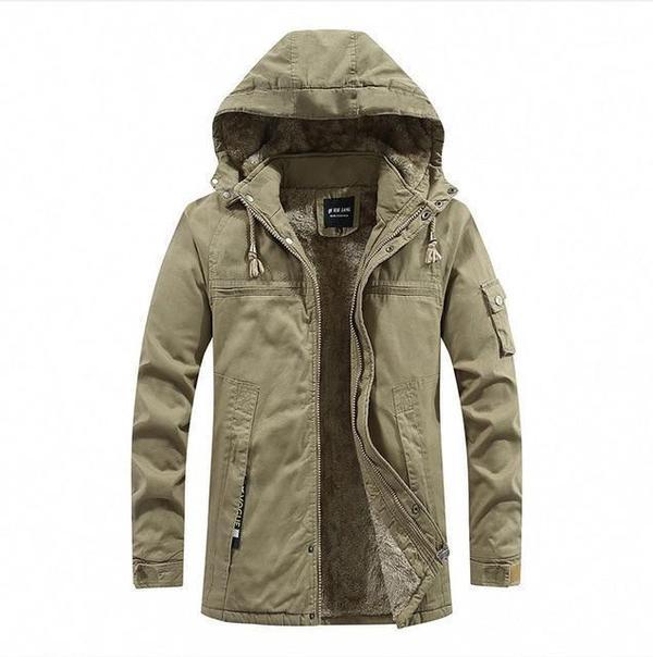 Winterjacke Warm Kapuzenparka