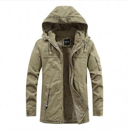 Winterjacke Warm Kapuzenparka