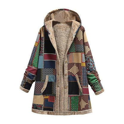 Warme Winterjacke Damen Stylish Design