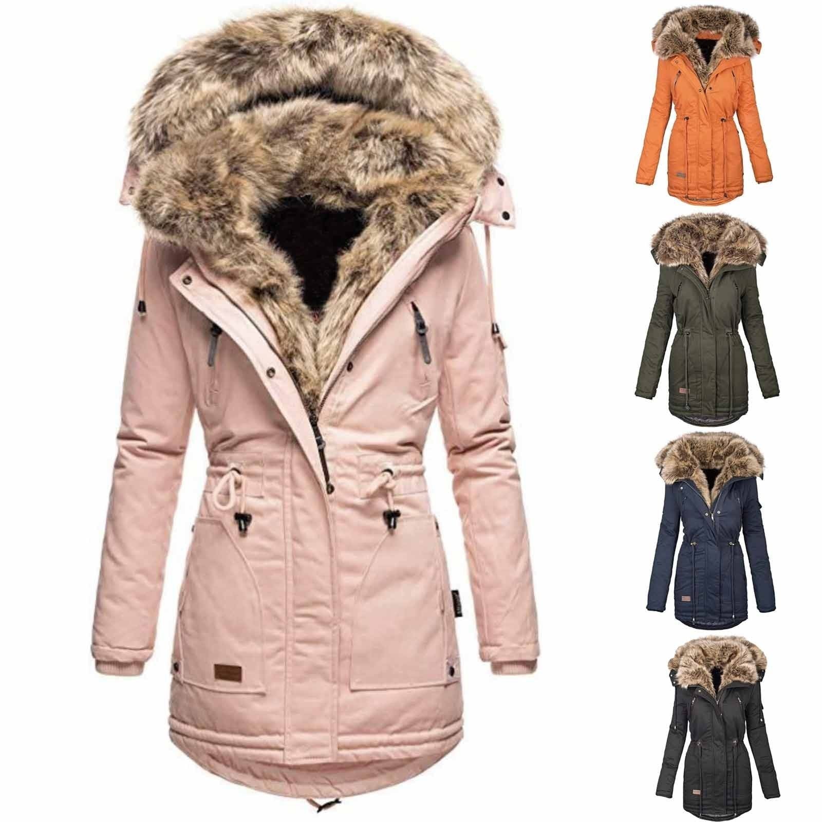 MATHEA - Stylishe Damen Winterjacke Warm & Bequem - IdealeKleiden