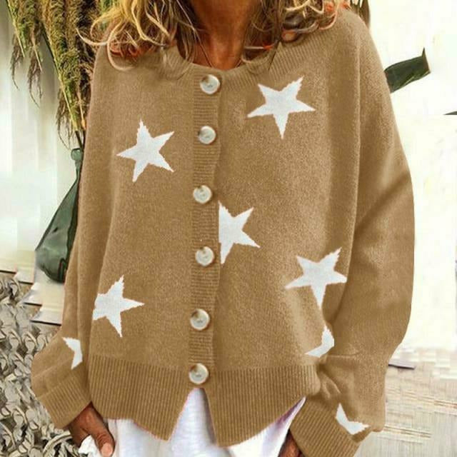 Stilvolle Pullover mit Sternenmuster