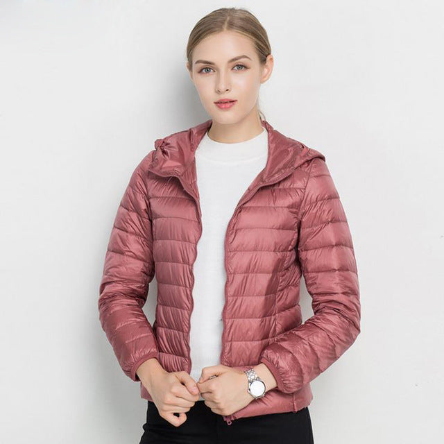 Leichte Daunenjacke Modern Urban Style