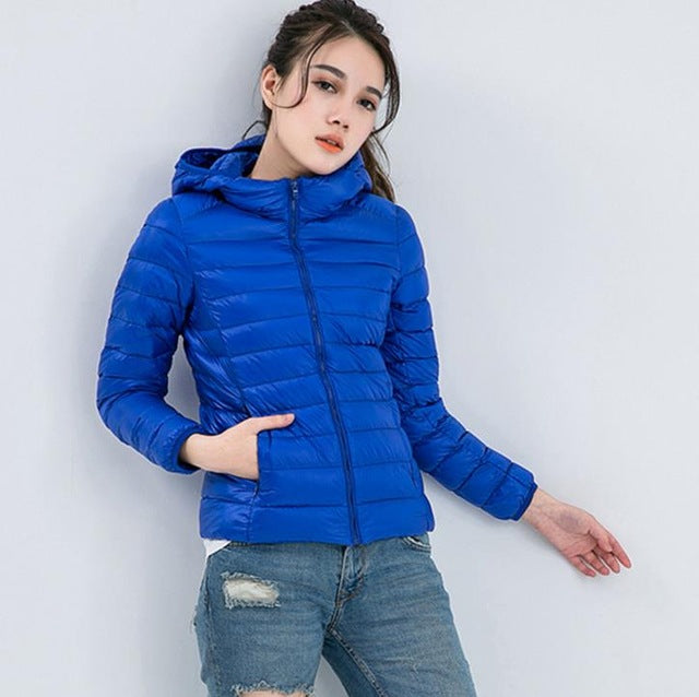 Leichte Daunenjacke Modern Urban Style