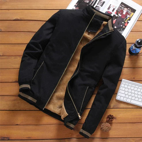 Winterjacke Herren Flauschig Warm