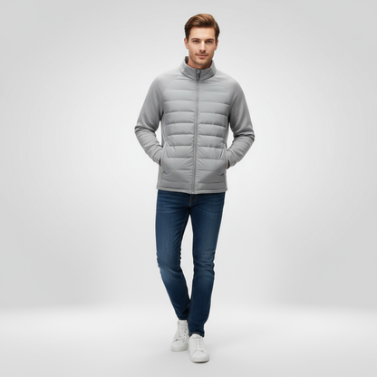Herren Winterjacke Slim Fit Modern Design - IdealeKleiden