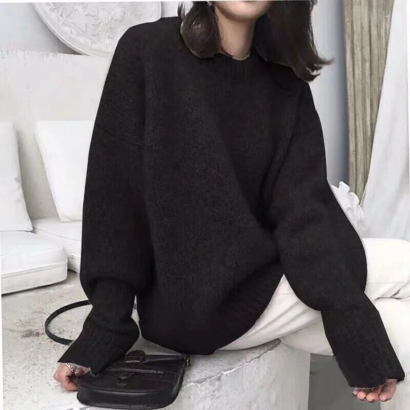 Stylische Damenpullover Langarm