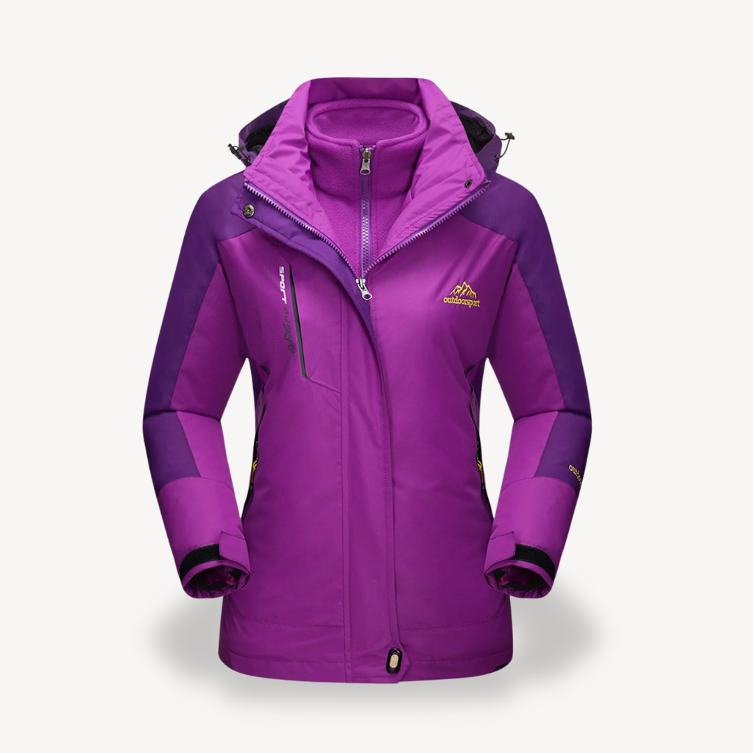 Wasserdichte Damen Skijacke 3-in-1 Funktion