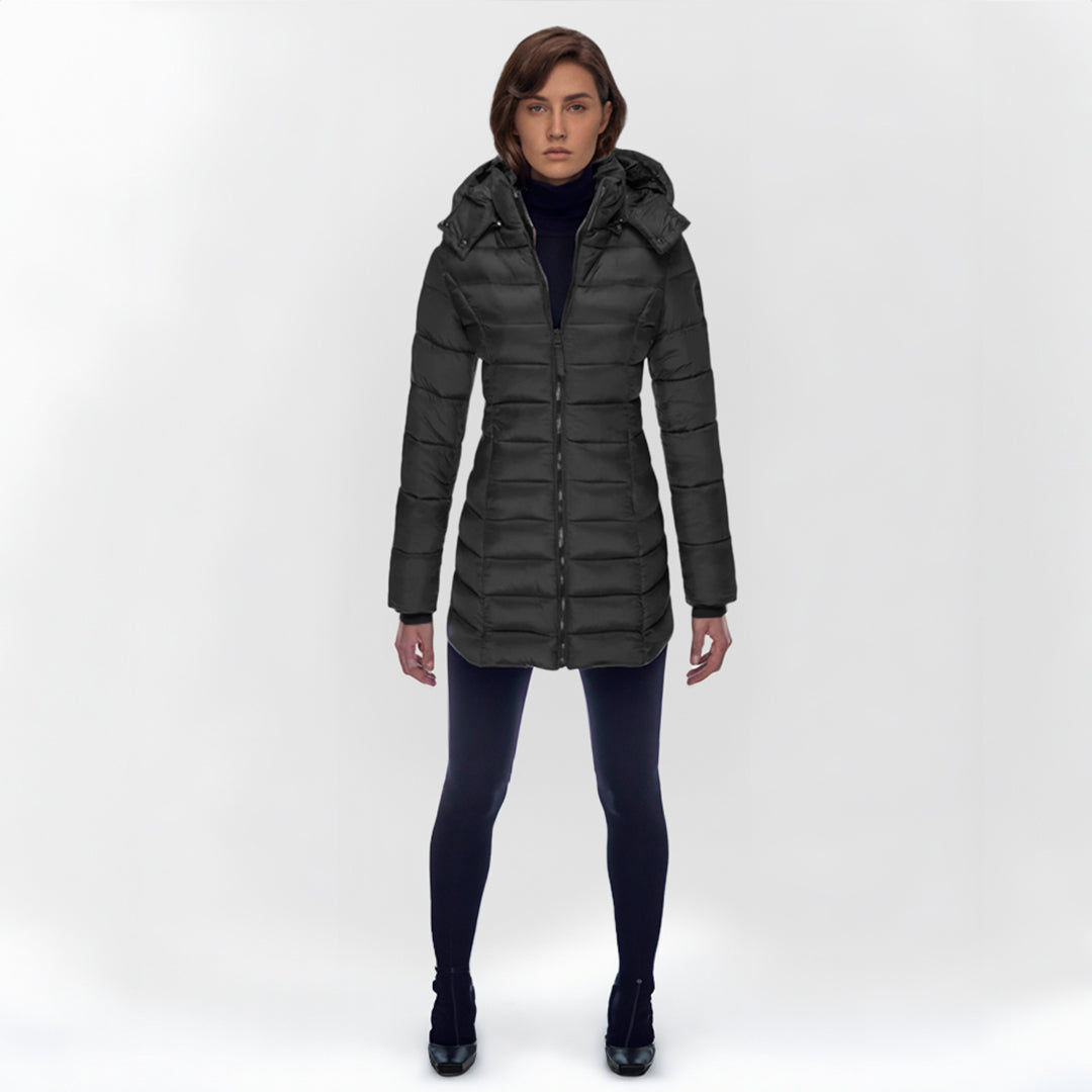 Lange Daunenjacke Warm & Elegant