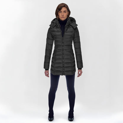 Lange Daunenjacke Warm & Elegant