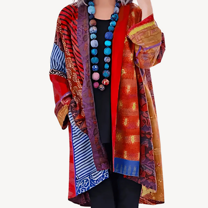 Stilvoller Kimono-Cardigan Frauen Modern Gemustert