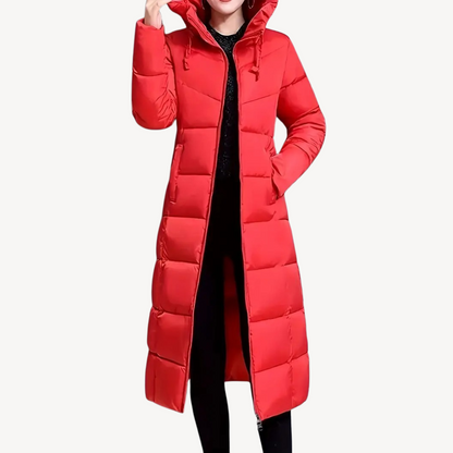 Damen Winterdaunenjacke Lang