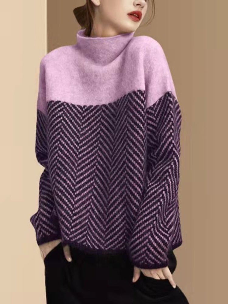 Elegante Strickpullover Damen Premium Qualität