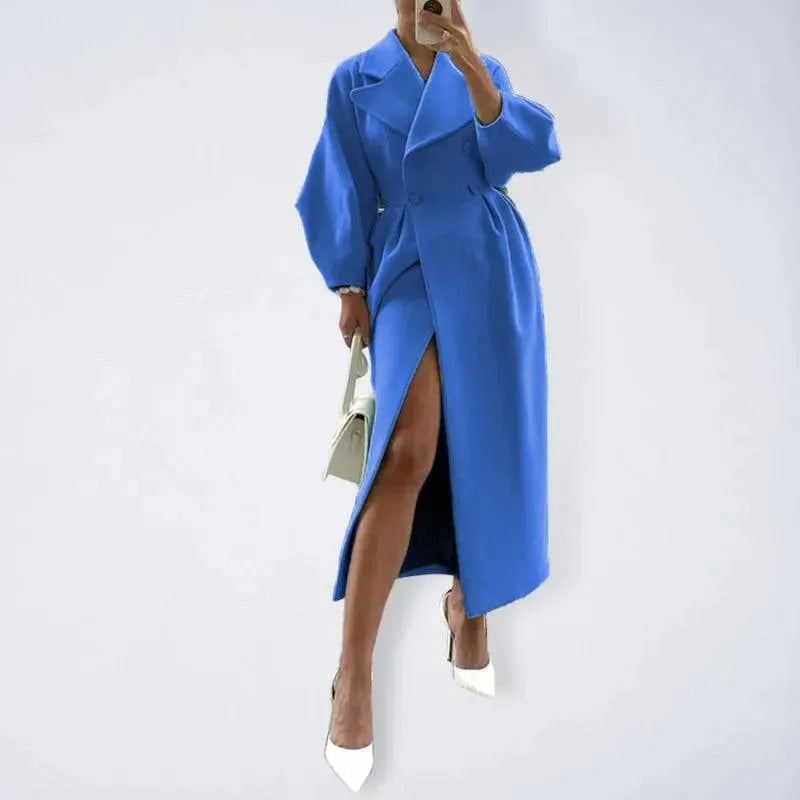 Retro Wollmantel Damen Vintage Stil