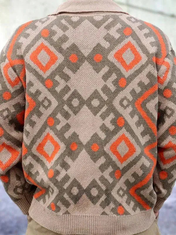 Herren Strickjacke Warm Pullover Qualität