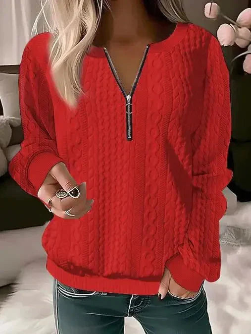 Aurora - Stylish Pullover Damen Warm