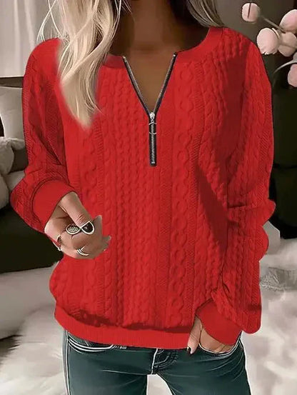 Aurora - Stylish Pullover Damen Warm