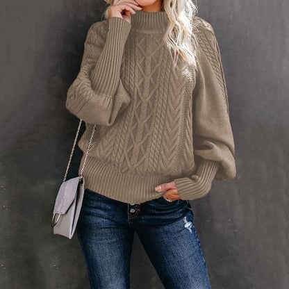 Slim Fit Rollkragenpullover Modern