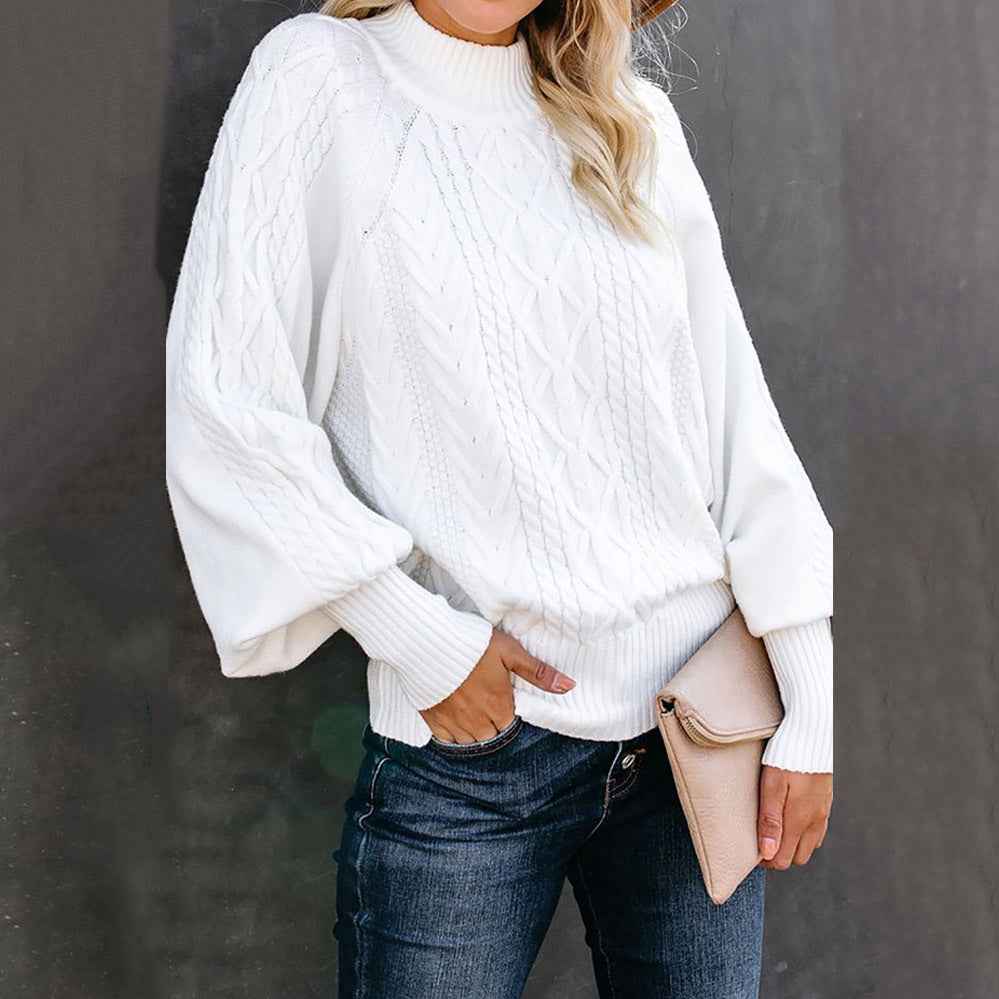 Slim Fit Rollkragenpullover Modern