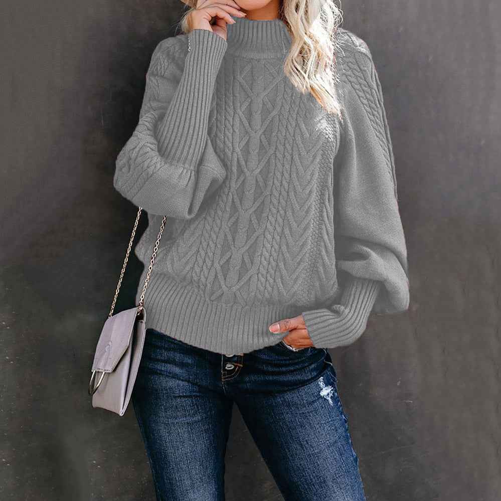 Slim Fit Rollkragenpullover Modern