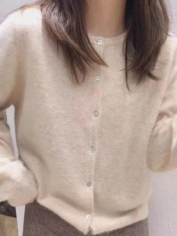 Modische Damen Strickjacke Oversized