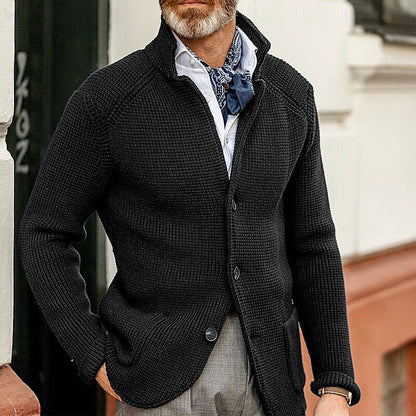 Herren Pulloverjacke Warm Stylish