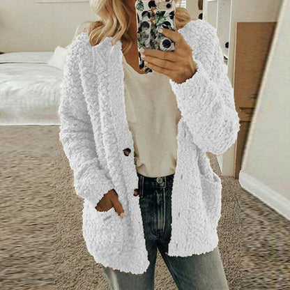 Weiche Strickcardigan Lässig Grobmasche Bequem