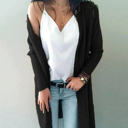 Weiche Damen Cardigans Lang