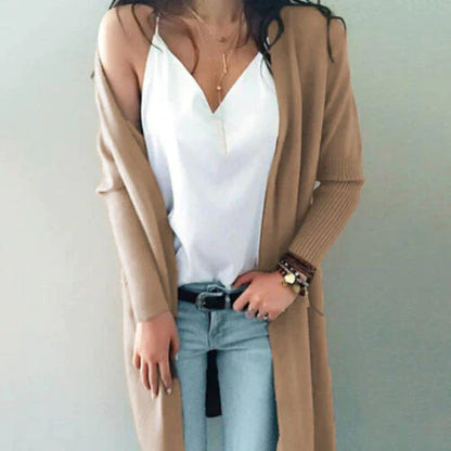 Weiche Damen Cardigans Lang