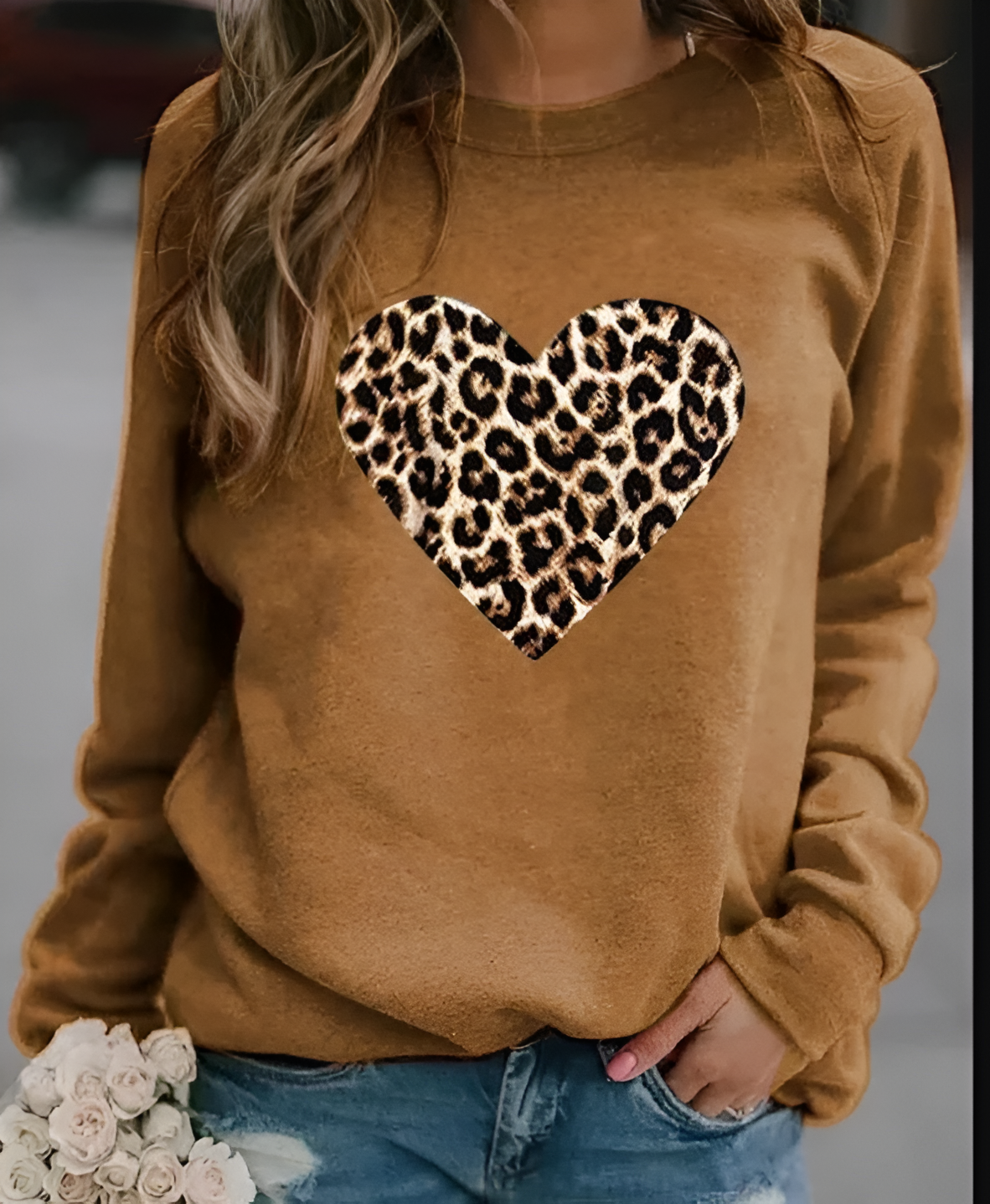 Auffällige Animal-Print-Tasche Trendy Design