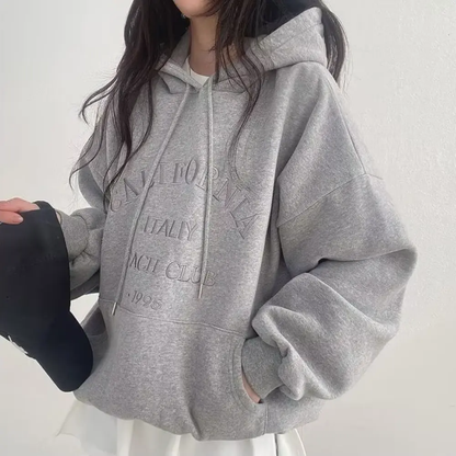 Warmes Fleece Hoodie Damen Herren