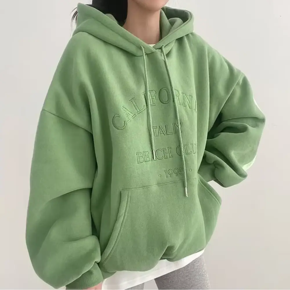 Warmes Fleece Hoodie Damen Herren