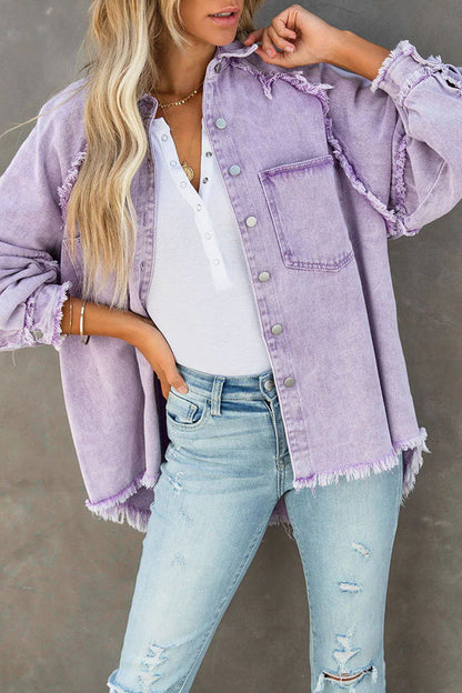 Stilvolle Damen Jeansjacke Modern Schnitt