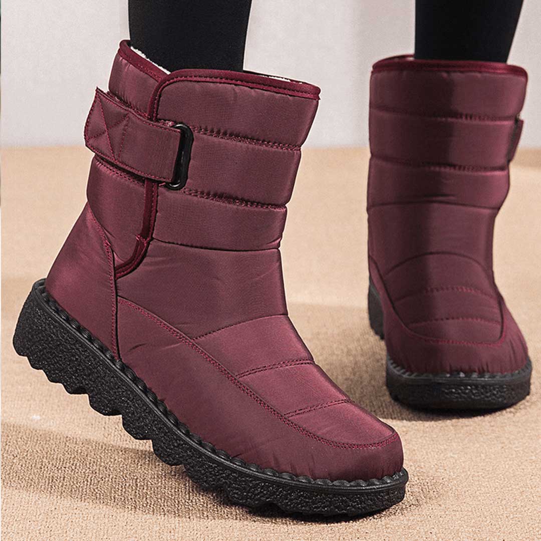 Warme Damen Schneestiefel Wasserdicht Rutschfest