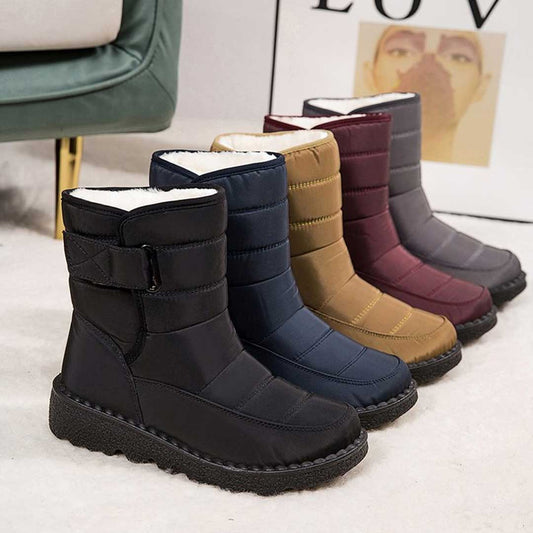 Wasserdichte Schneestiefel Warm Isoliert - IdealeKleiden