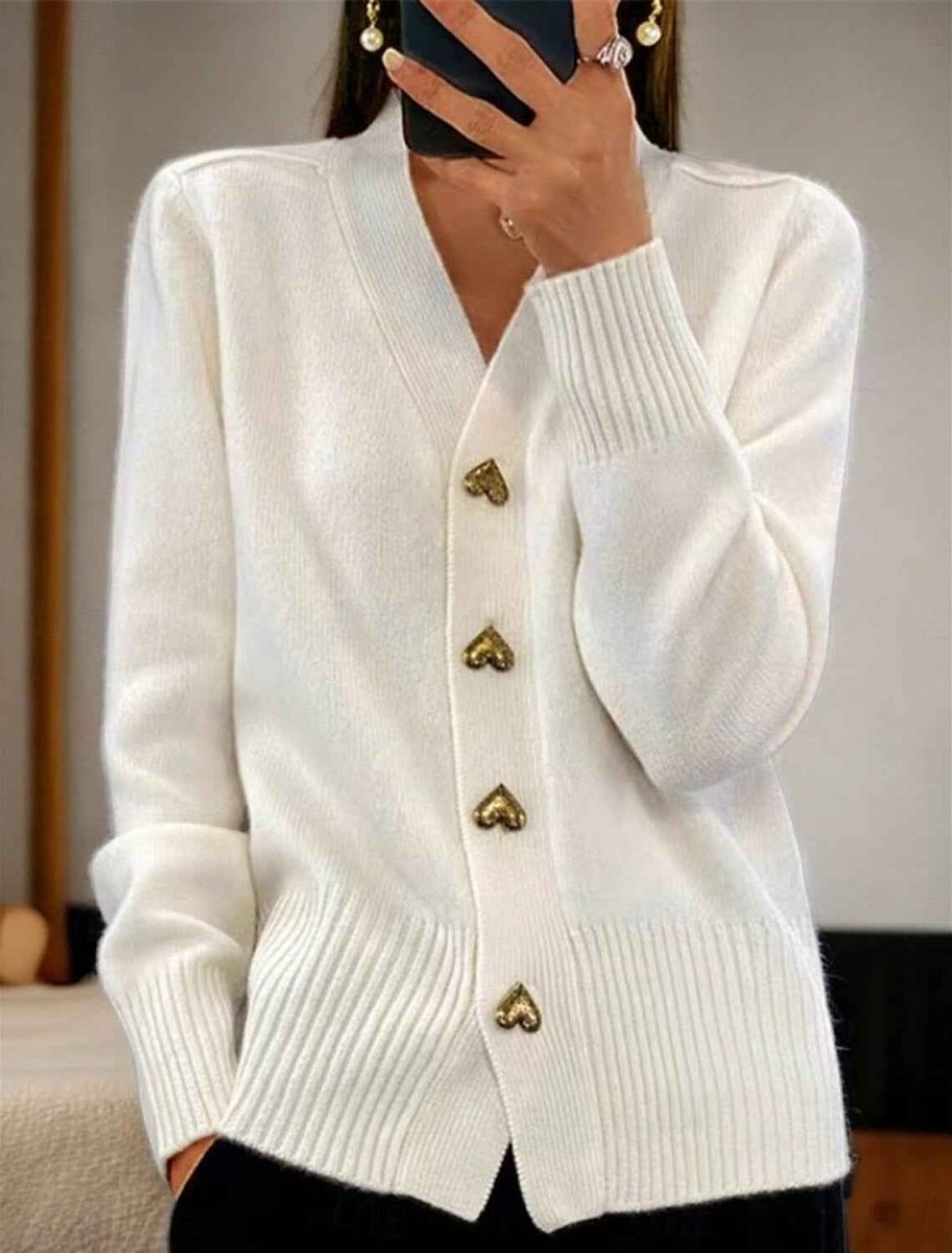 Eleganter Damen-Cardigan mit Knöpfen
